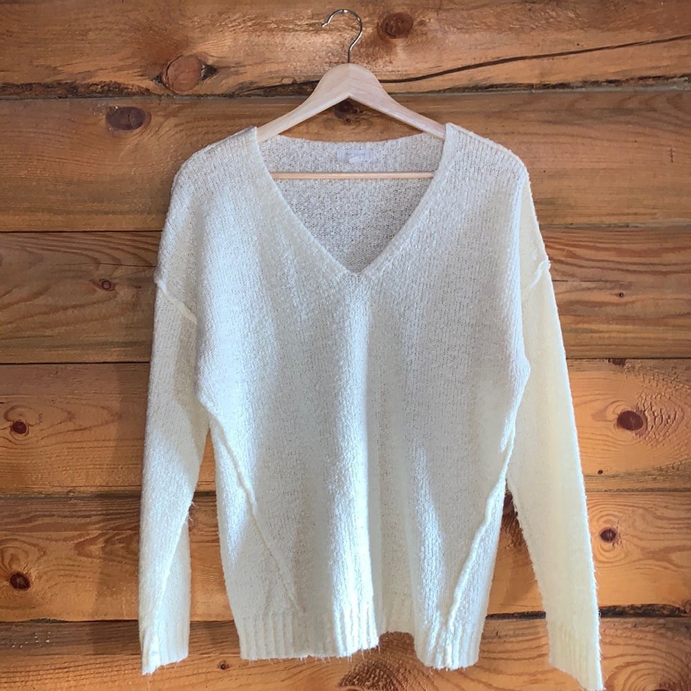 Ivory Knit Sweater - Day To Day brand.